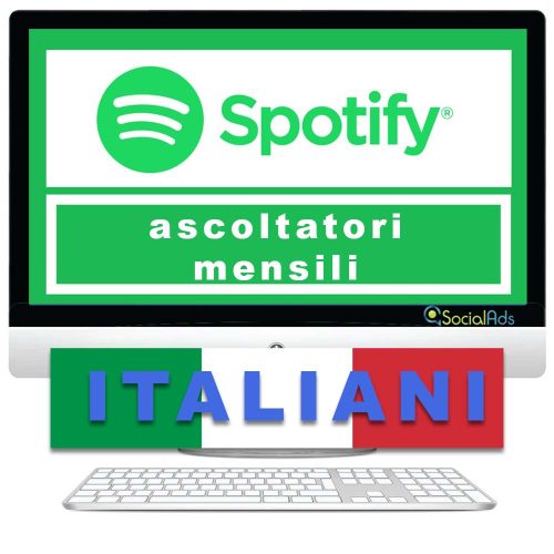 Ascoltatori mensili Spotify Italiani