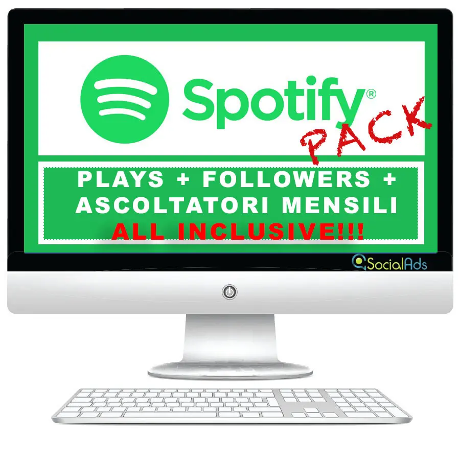 OFFERTA SPECIALE SPOTIFY: Plays + Followers + Ascoltatori Mensili