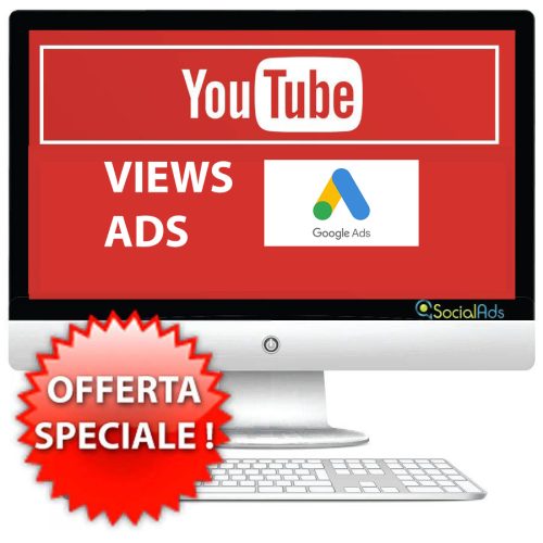 Visualizzazioni Video ADS 100%  (MIN:100K)